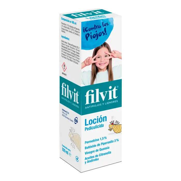 Loción antipiojos y liendres 100 ml - FILVIT - Comparador de precios
