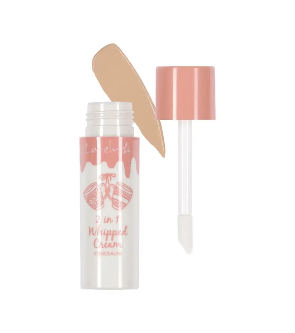 Lovely - *Cozy Feeling* - Base de maquillaje y corrector 2 in 1 Whipped Cream - 03: Ivory - lovely - Comparador de precios