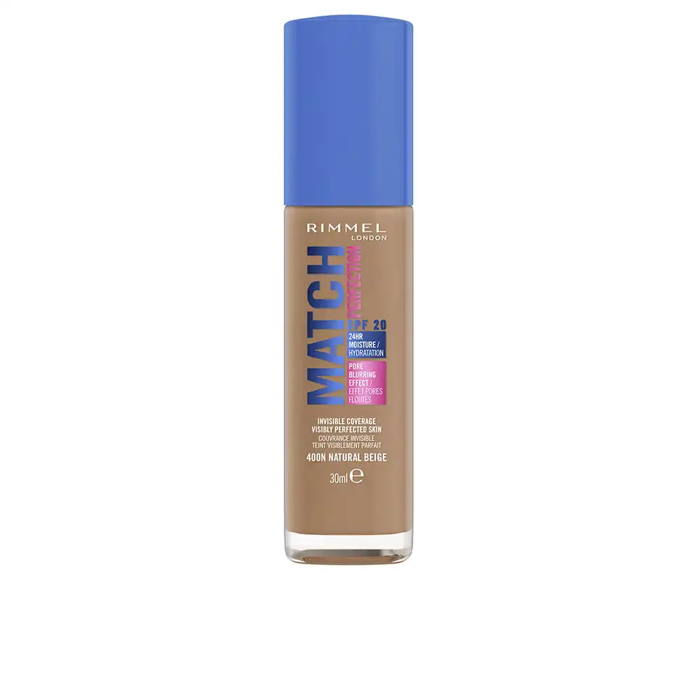 MATCH PERFECTION foundation #400-Natural Beige - Rimmel London - Comparador de precios