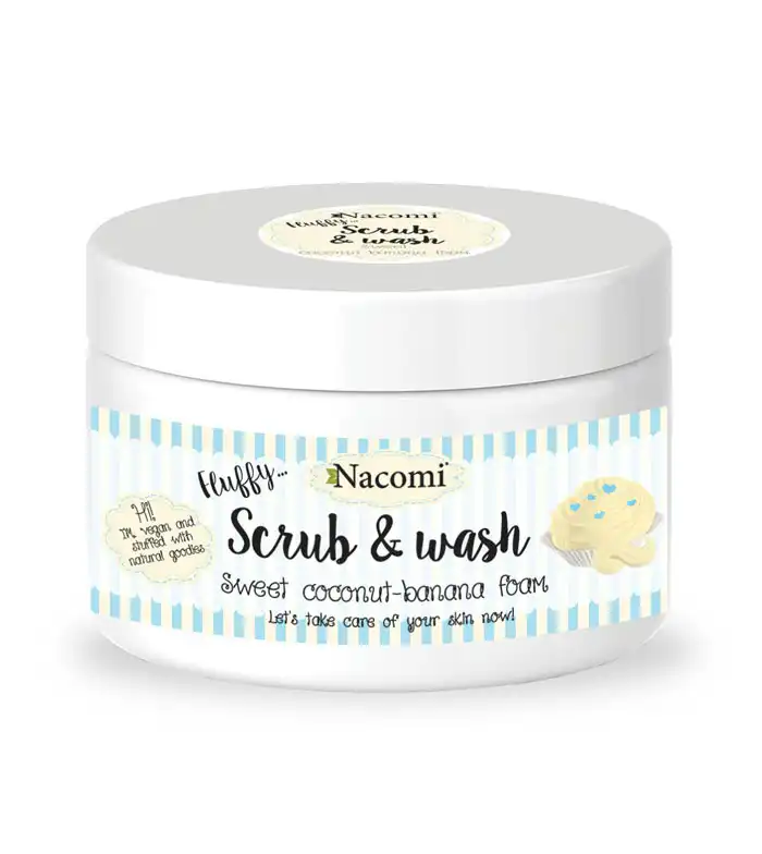 Nacomi - Exfoliante y limpiador corporal - Sweet coconut-banana foam - Nacomi - Comparador de precios