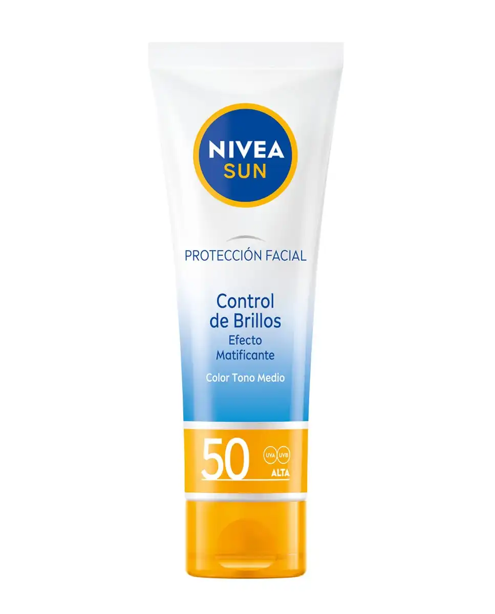 NIVEA - Potección Facial Control Brillos Efecto Matificante SPF 50 Sun - Nivea - Comparador de precios