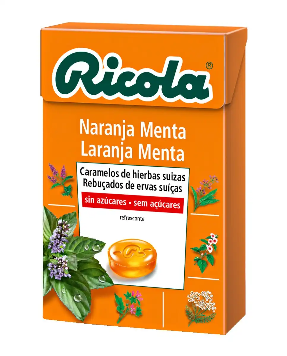 Ricola - Caramelos Naranja 50 G - Ricola - Comparador de precios