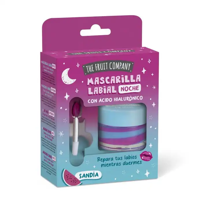 Sandía Mascarilla Labial de Noche con Ácido Hialurónico 12 ml - The Fruit Company - Comparador de precios