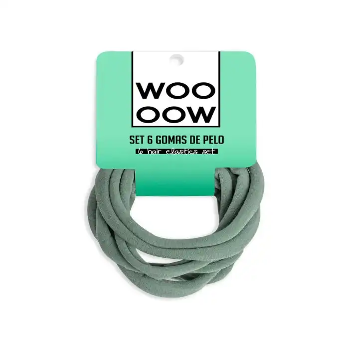 Set 6 Gomas de Pelo - Woo oow - Comparador de precios