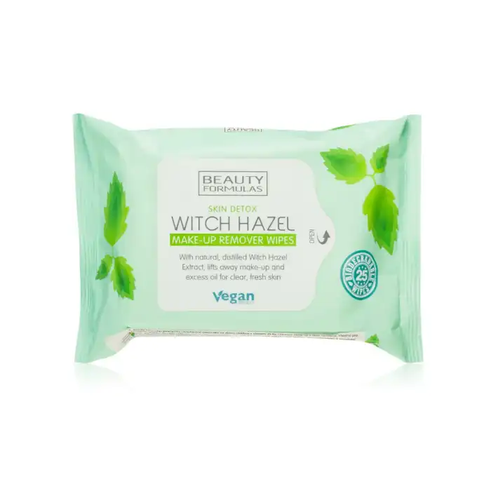 Skin Detox Witch Hazel Toallitas Limpiadoras y Desmaquillantes - Beauty Formulas - Comparador de precios