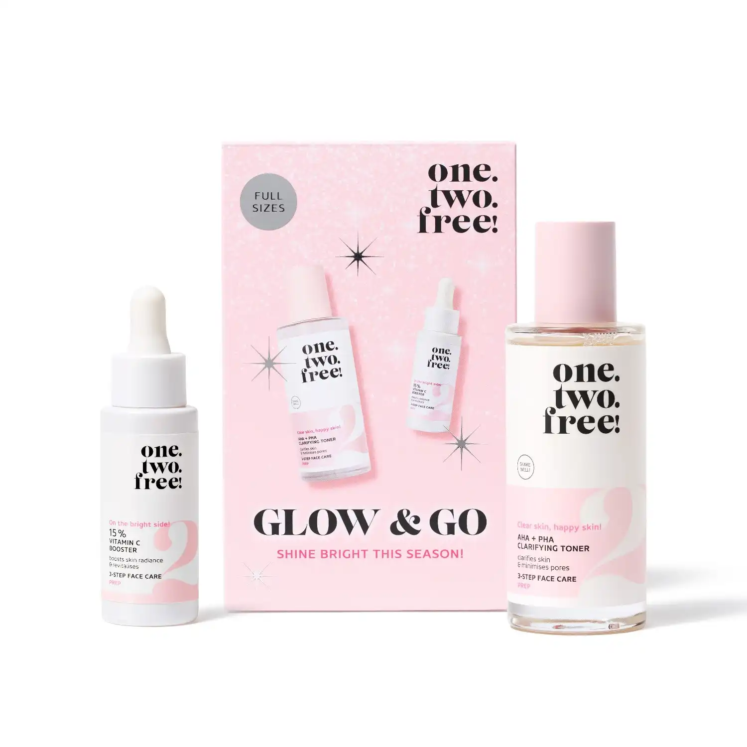 Step 2: Preparation Glow & Go Estuche Set de tratamiento facial - one.two.free! - Comparador de precios