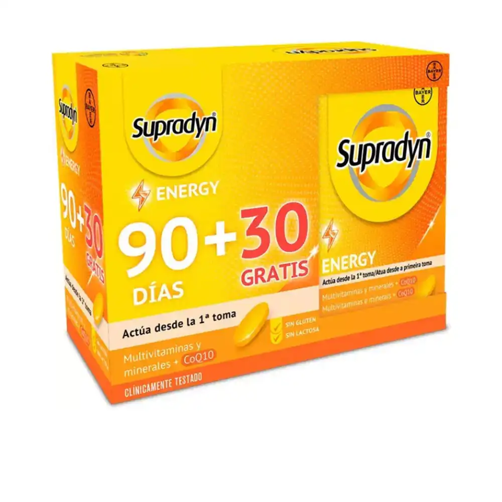 Supradyn Energy comprimidos 90 + 30 120 u - SUPRADYN - Comparador de precios