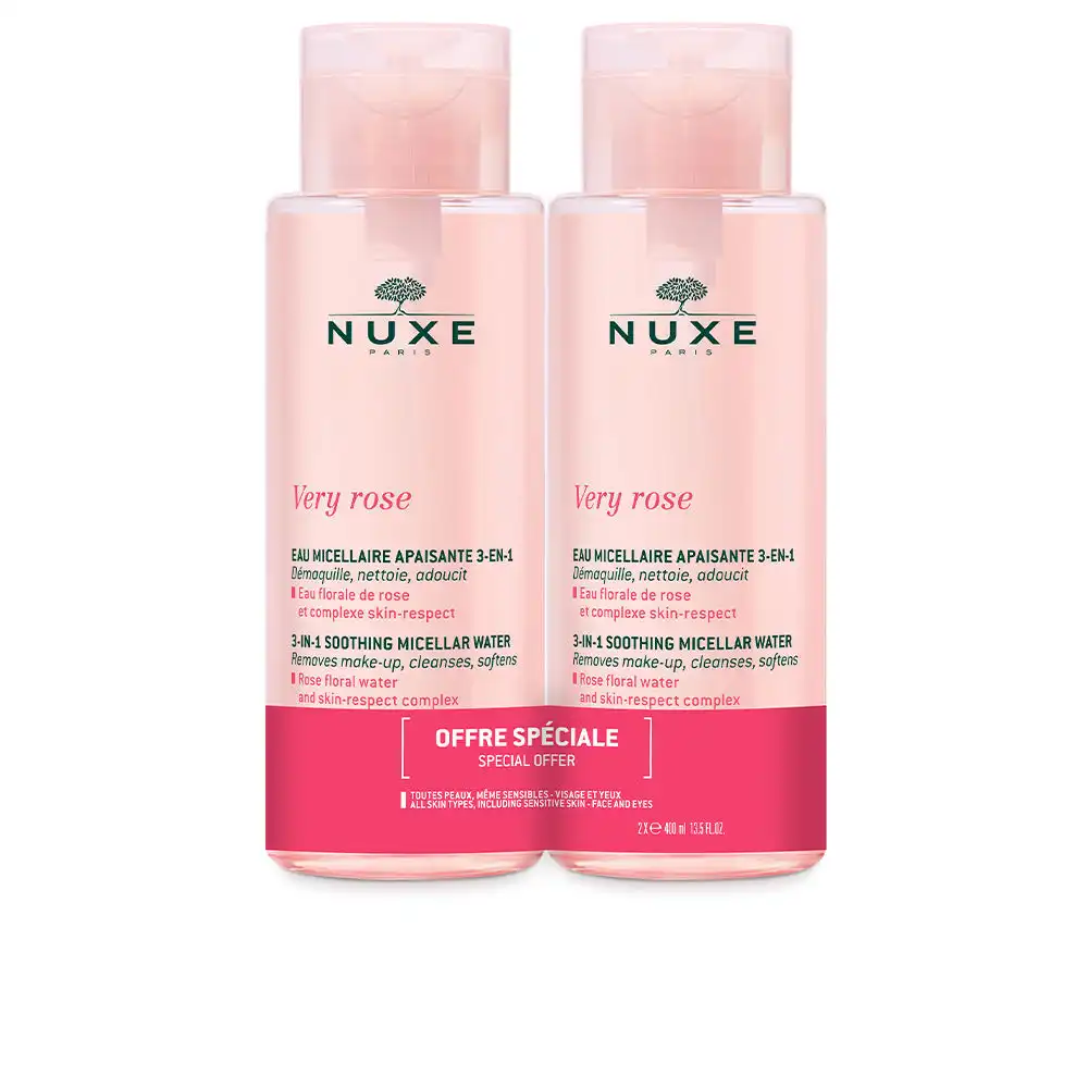 Very Rose Eau Micellaire Apaisante 3 En 1 lote 2 pz - NUXE - Comparador de precios