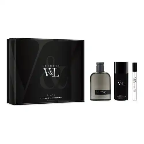 Victorio & Lucchino Esencia Black Estuche 100 ml Eau de Toilette - Victorio & Lucchino - Comparador de precios