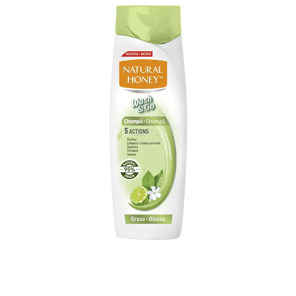 Wash & Go champú graso 400 ml - Natural Honey - Comparador de precios