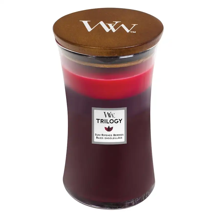 WoodWick - Trilogy Sun-Ripened Berries Velas 1134 g unisex - WoodWick - Comparador de precios