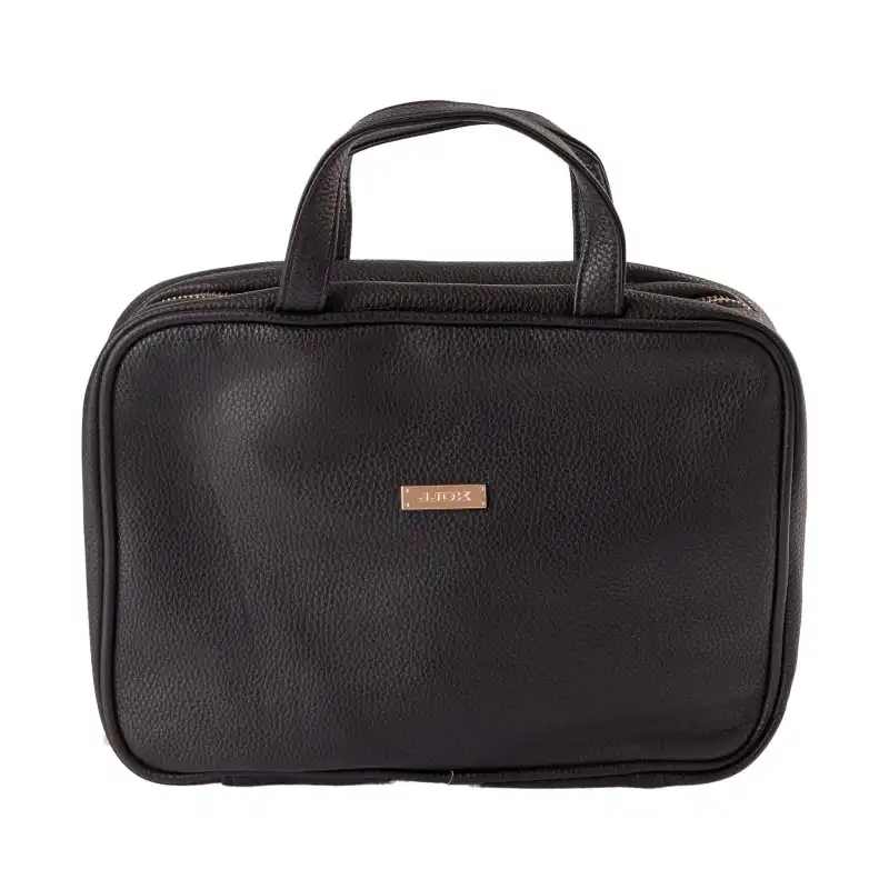 Anna marie large cosmetic bag black - Jjdk - Comparador de precios