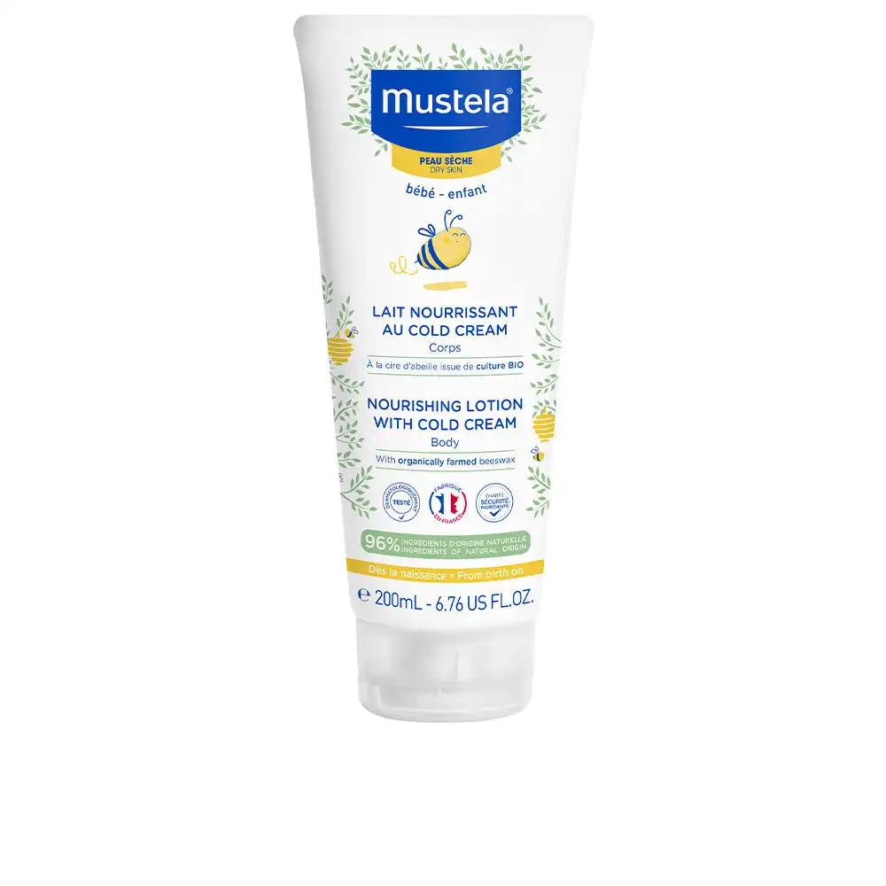 BEBÉ-NIÑO loción corporal con crema fría 200 ml - Mustela - Comparador de precios