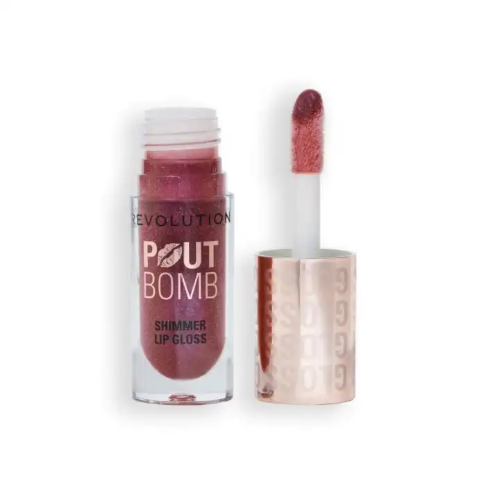 Brillo de Labios Pout Bomb Shimmer Lip Gloss - REVOLUTION - Comparador de precios