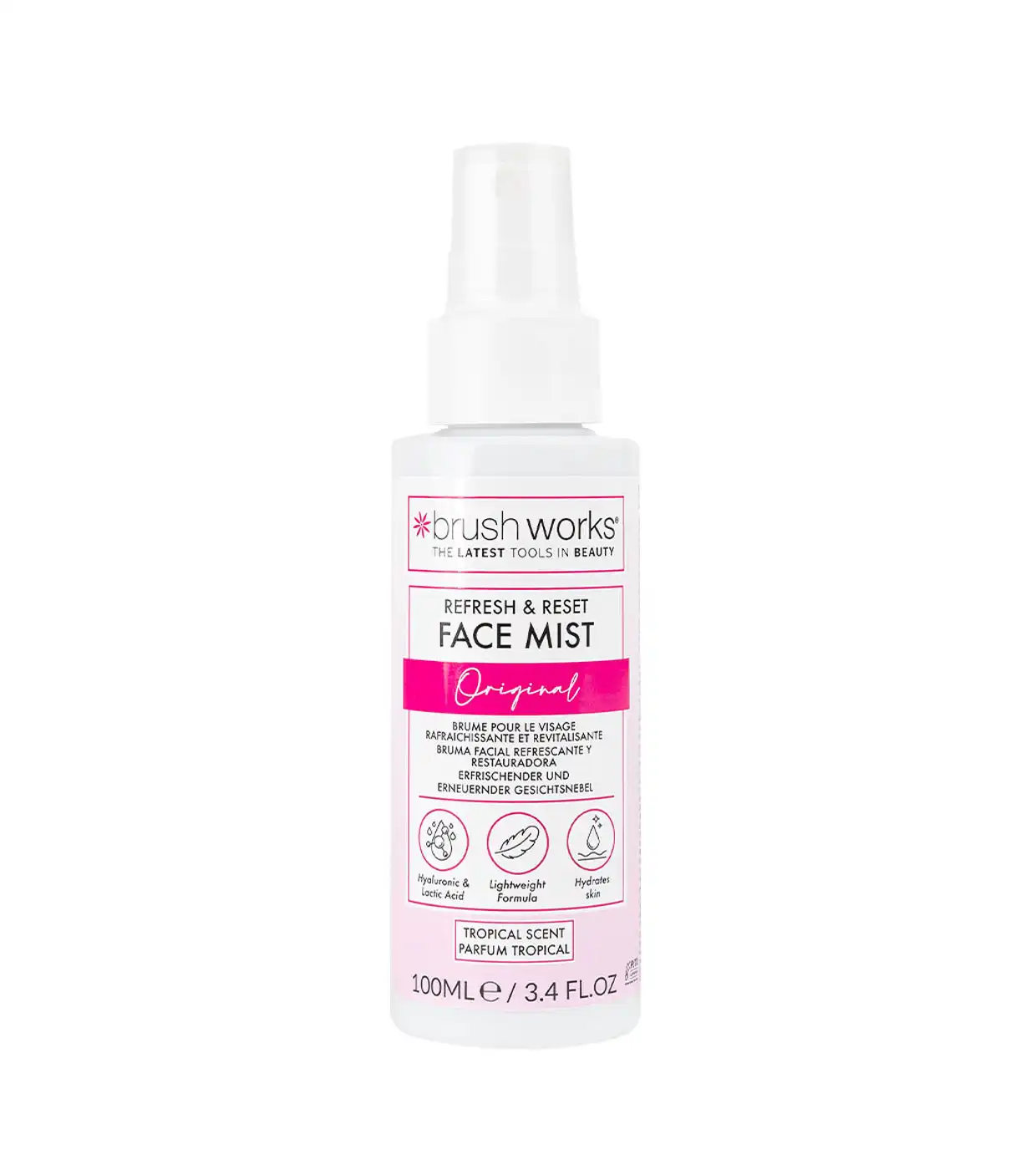Brushworks - Bruma facial refrescante y revitalizante - Brushworks - Comparador de precios