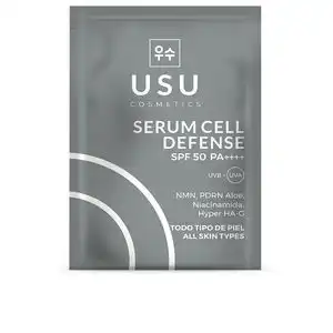 CELL DEFENSE sérum PA++++ SPF50 Protector solar facial - Usu Cosmetics - Comparador de precios