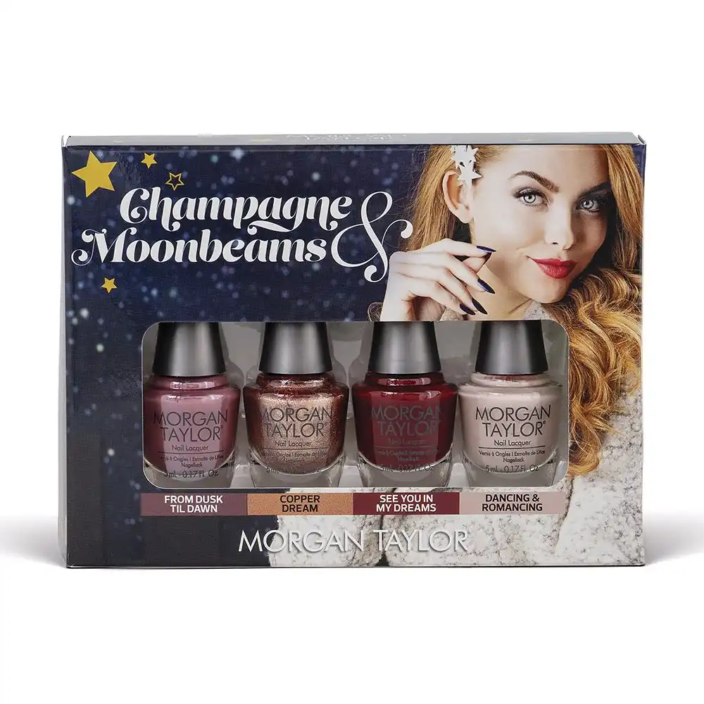 Champagne & Moonbeams lote 4 pz - Morgan Taylor - Comparador de precios