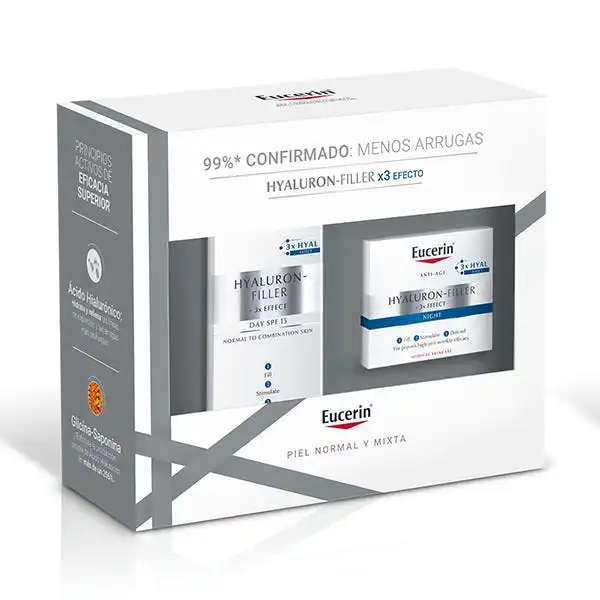 Cofre Hyaluron Filler 3 Effect DÃa Y Noche - Eucerin - Comparador de precios
