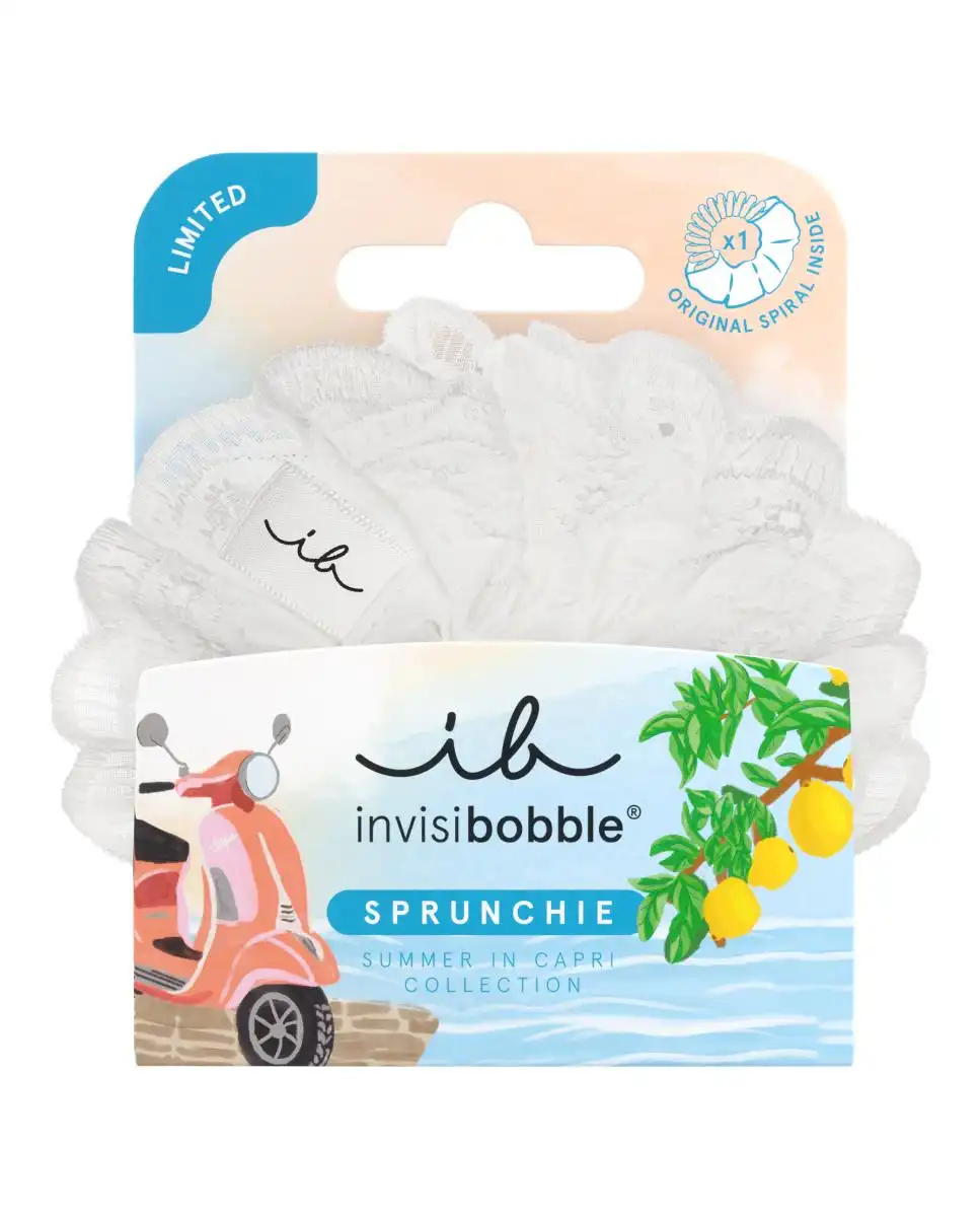 Coletero Sprunchie Blanco Bliss Invisibobble - Invisibobble - Comparador de precios