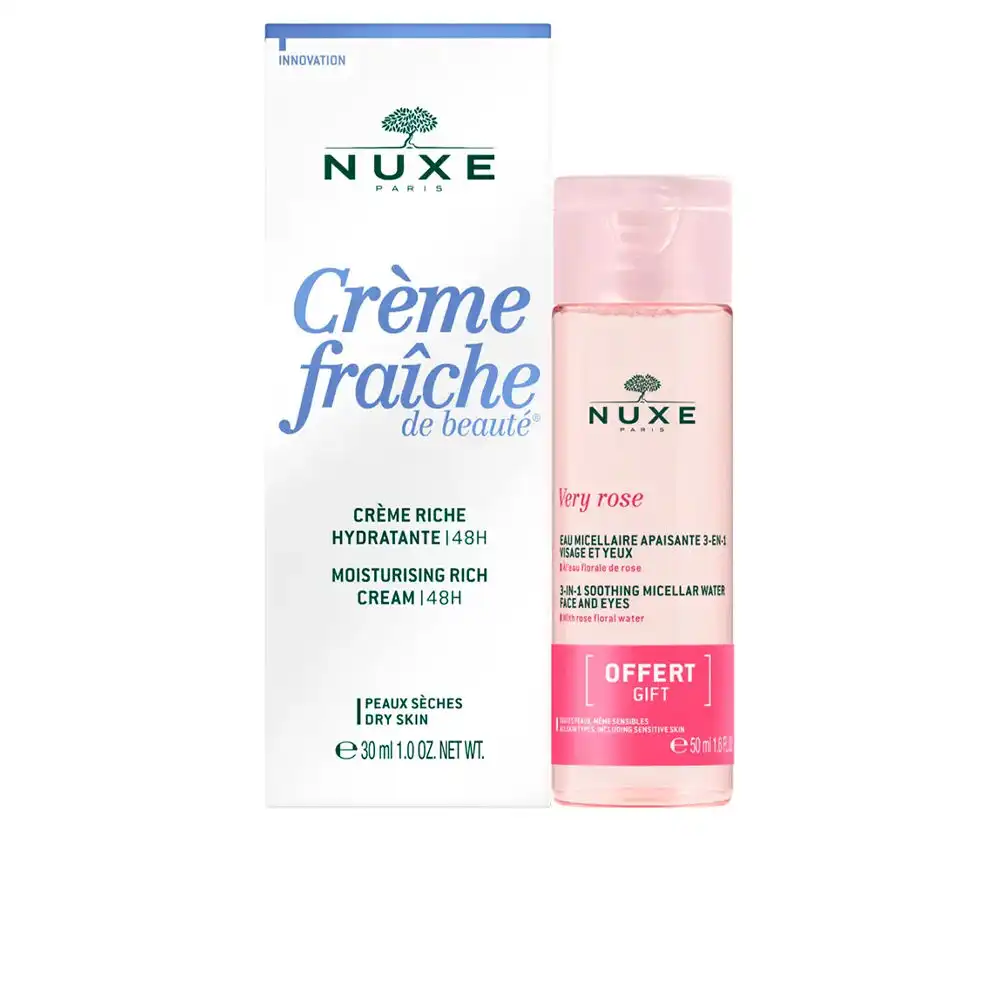Crème Fraîche De Beauté Crema Rica lote 2 pz - NUXE - Comparador de precios