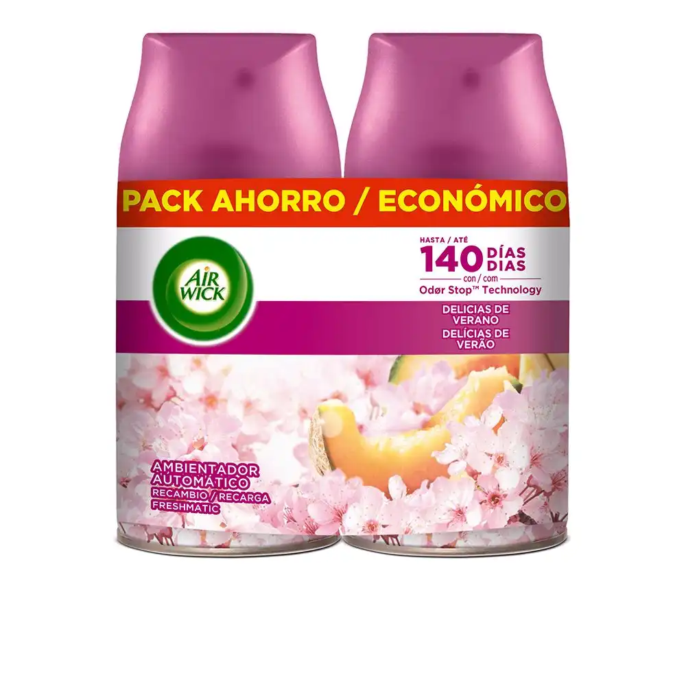 Freshmatic ambientador recambio duplo #delicias 2 x  250 ml - Air wick - Comparador de precios