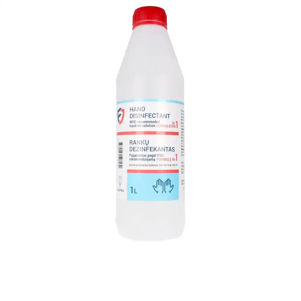 Hand Disinfectant handrub solution 80% alcohol 1000 ml - Hand Disinfectant - Comparador de precios