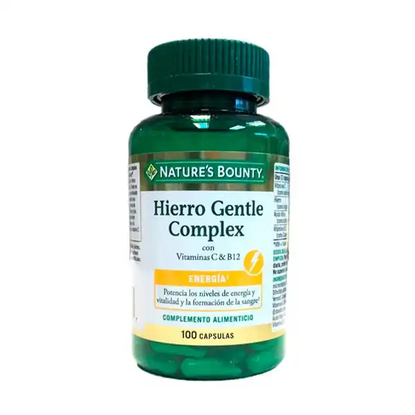 Hierro Gentle Complex - Nature's Bounty - Comparador de precios