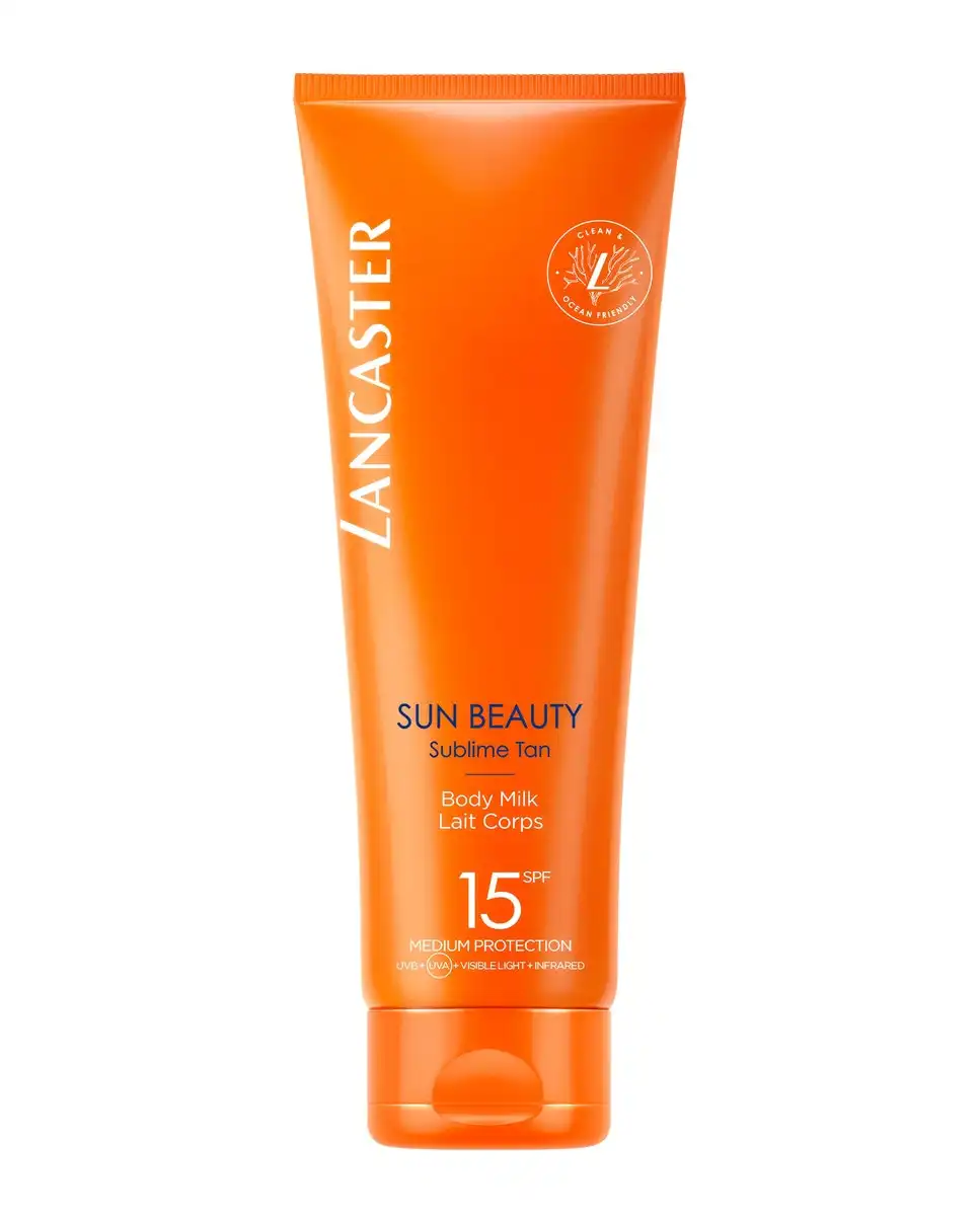Lancaster - Leche Protector Solar Sun Beauty Body Milk SPF15 250 ml - Lancaster - Comparador de precios