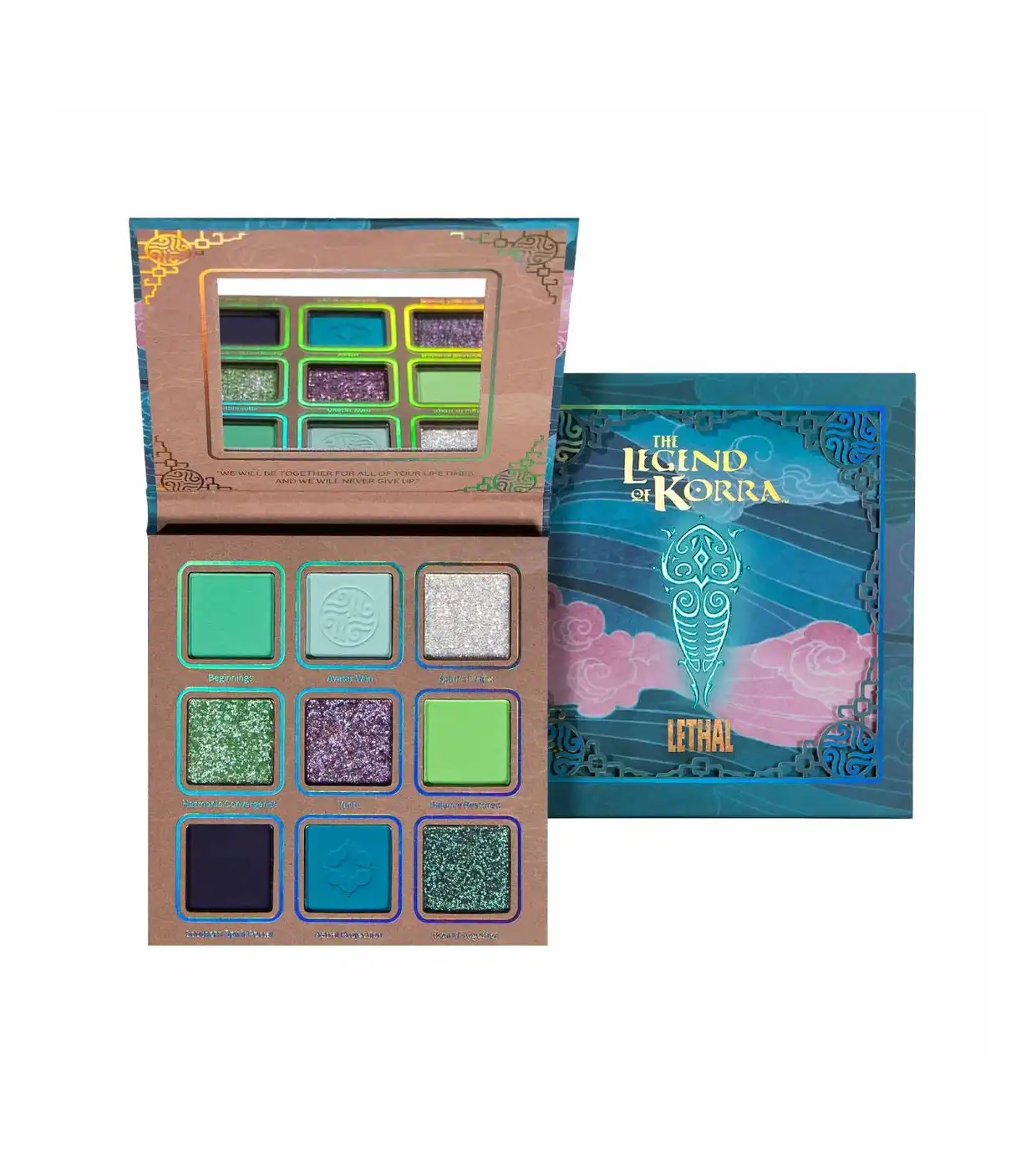 Lethal Cosmetics - *The Legend of Korra* - Paleta de sombras - Raava - Lethal Cosmetics - Comparador de precios