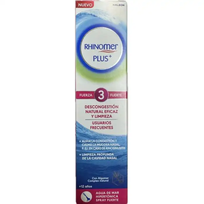 Limpieza Nasal Plus+ Fuerza 3 125 ml - Rhinomer - Comparador de precios