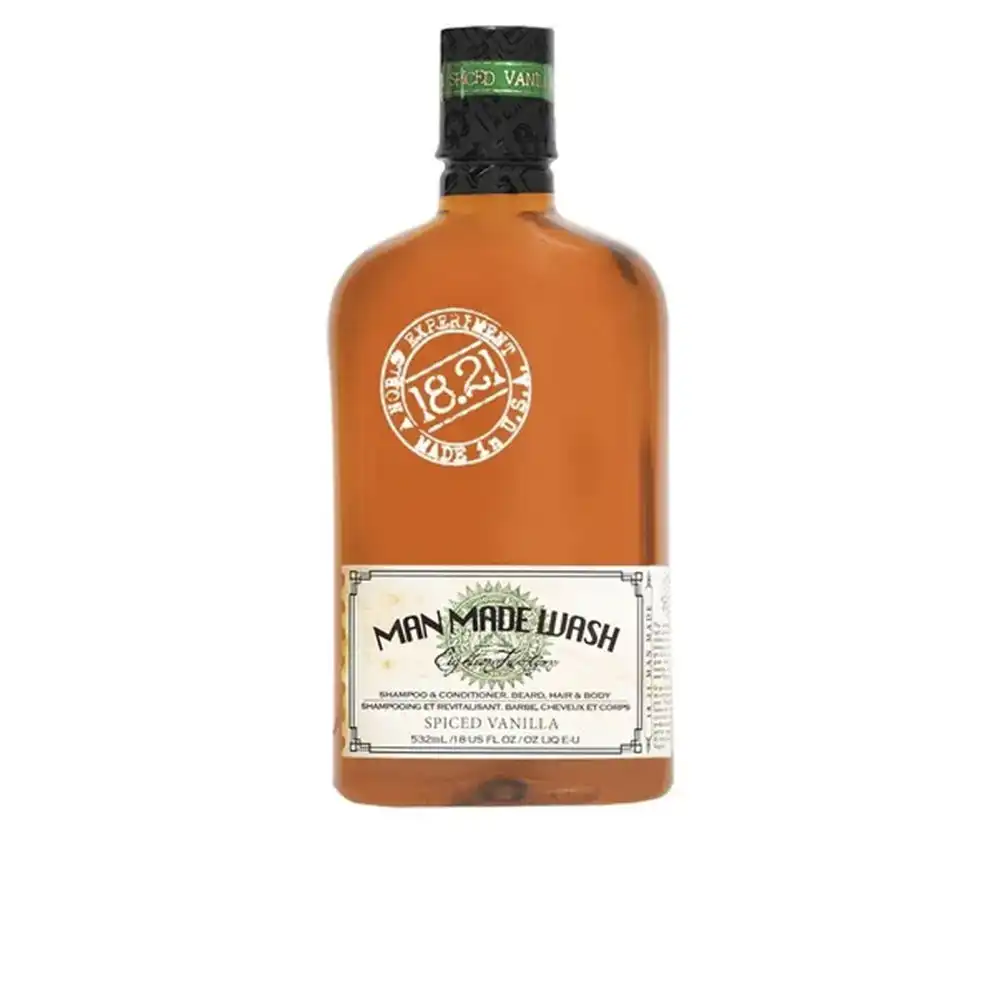Man Made Wash champú gel 3 en 1 spiced vanilla 532 ml - 18.21 Man Made - Comparador de precios