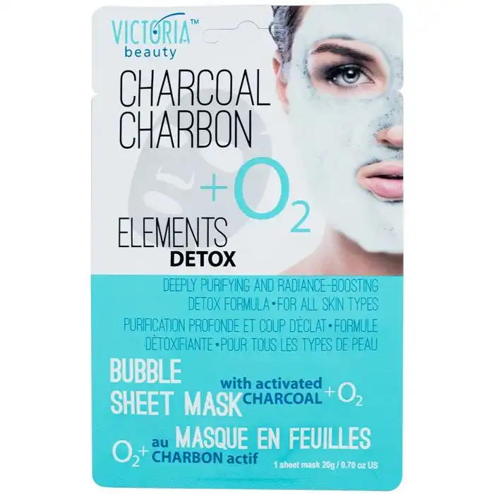 Mascarilla Facial Elements Detox con Carbón - VICTORIA BEAUTY - Comparador de precios