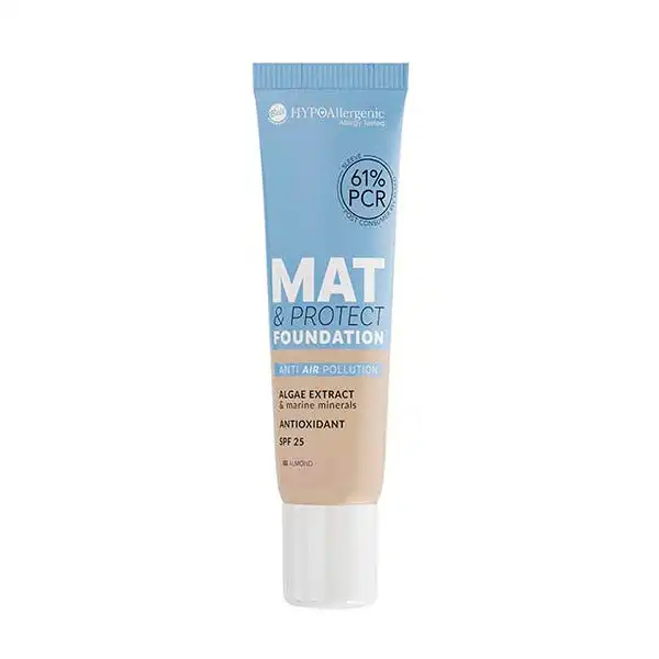 Mat & Protect Foundation Spf 27 03 Almond - BELL HYPOALLERGENIC - Comparador de precios
