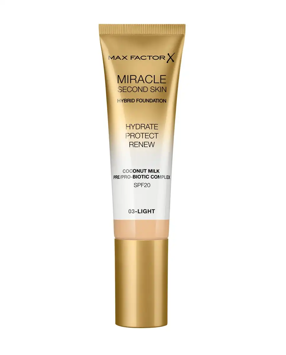 Max Factor - Base De Maqullaje Miracle Touch Second Skin - Max Factor - Comparador de precios