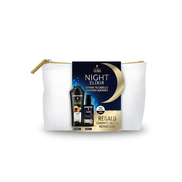 Neceser Día de La Madre Night Elixir Ultimate + Champú Ultimate 250 ml - Gliss - Comparador de precios