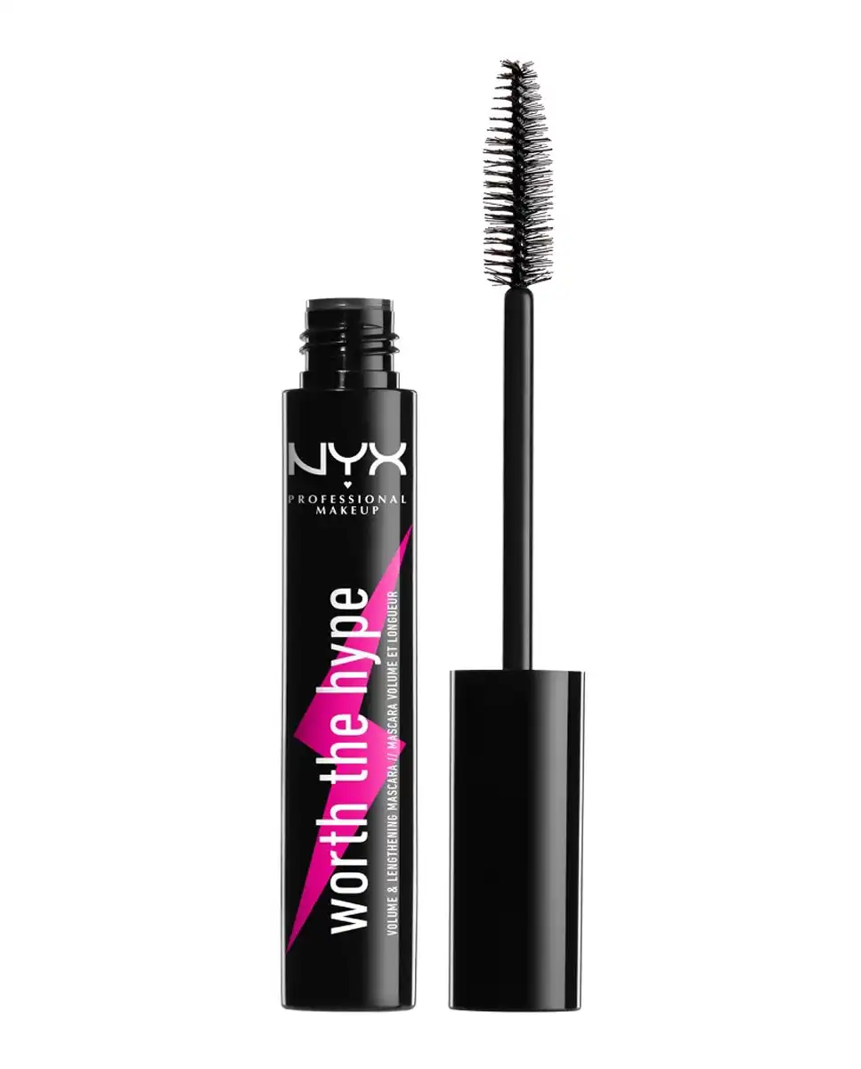 NYX Professional Makeup - Máscara De Pestañas Worth The Hype Volumizing & Lengthening - NYX Professional Makeup - Comparador de precios