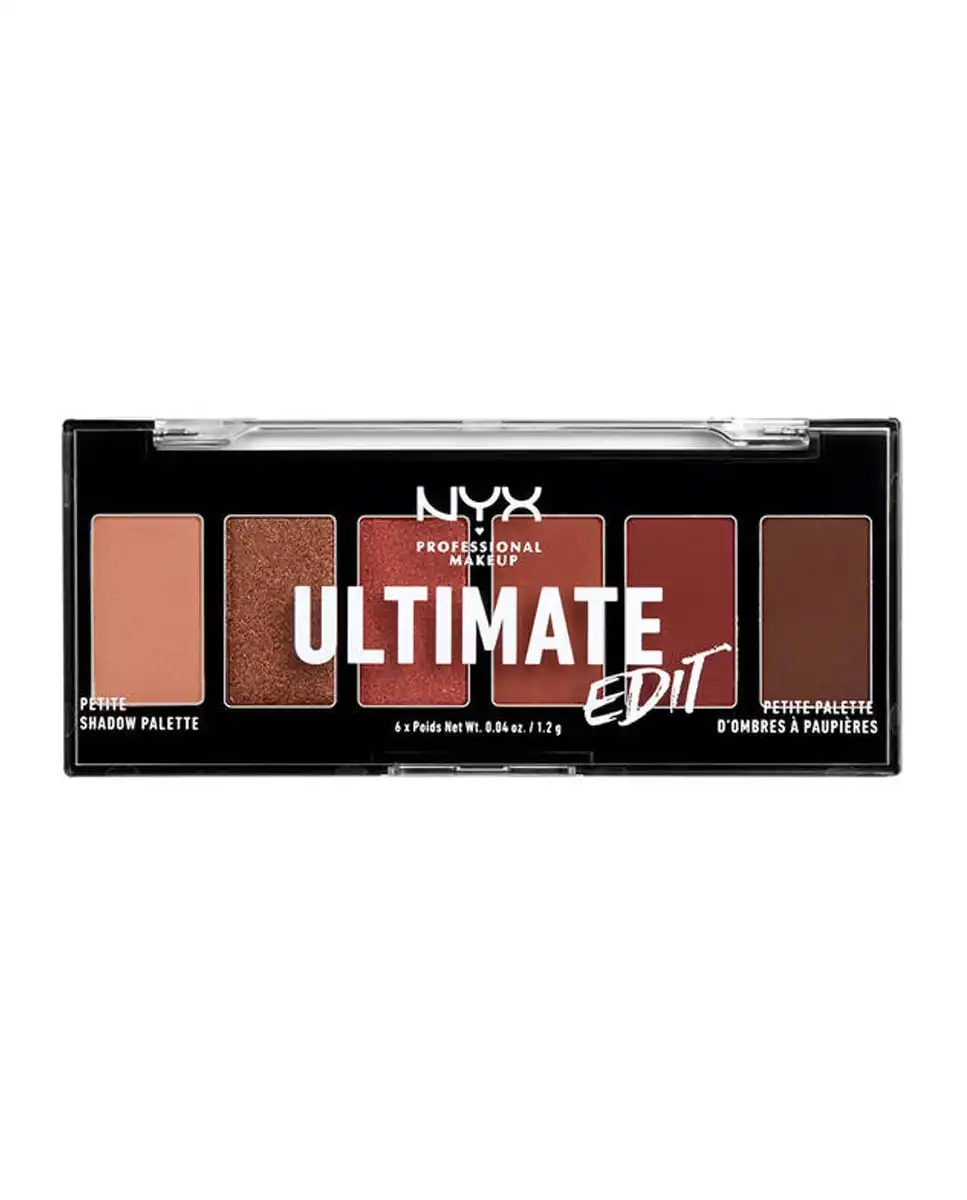 NYX Professional Makeup - Paleta De Sombras Mini Ultimate Edit Tono Warm Neutrals - NYX Professional Makeup - Comparador de precios