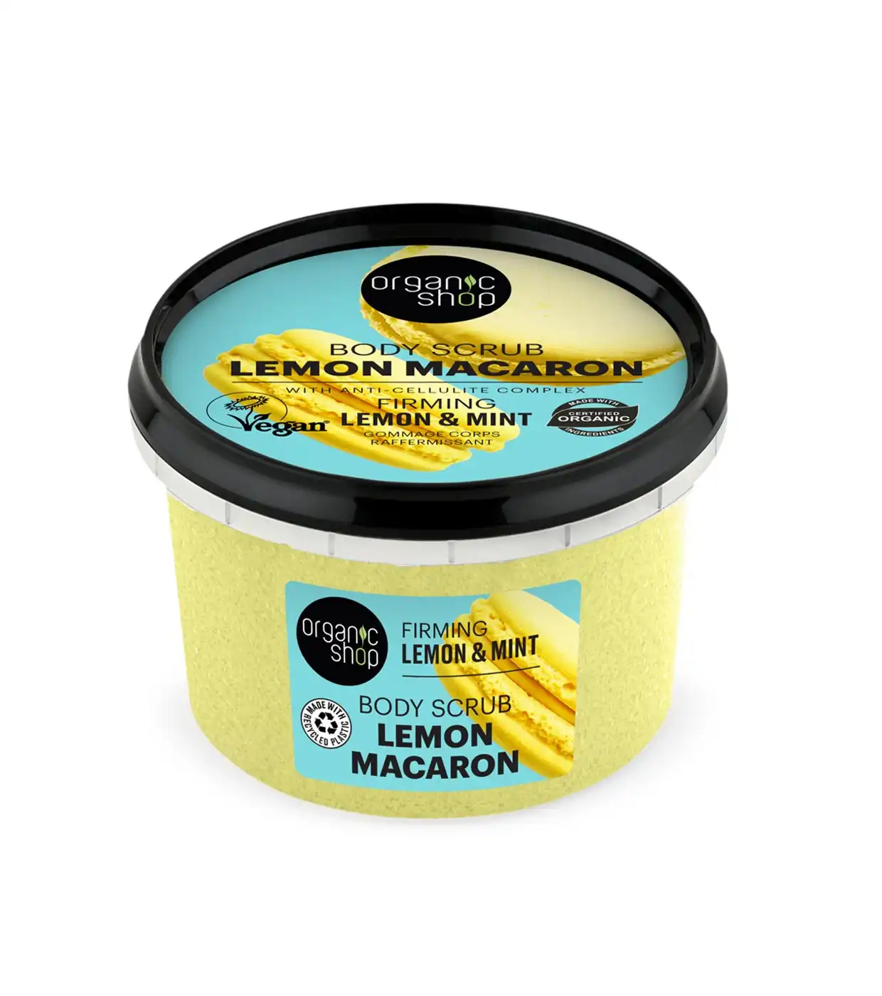 Organic Shop - Exfoliante corporal reafirmante - Lemon macaron - Organic Shop - Comparador de precios