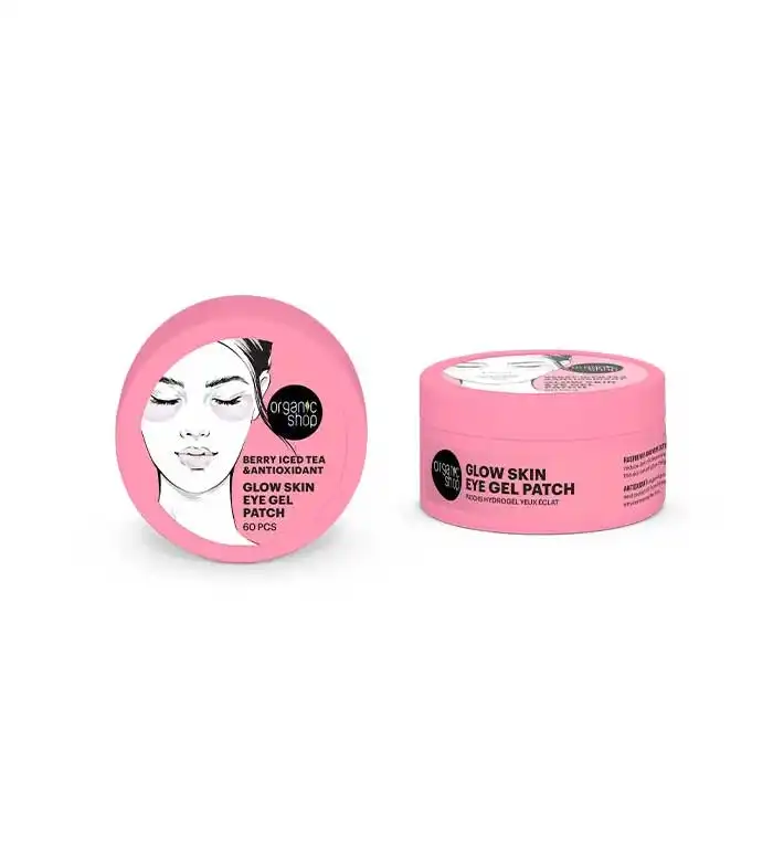 Organic shop - Parches de gel iluminadores para el contorno - Té helado de bayas y antioxidante - Organic Shop - Comparador de precios