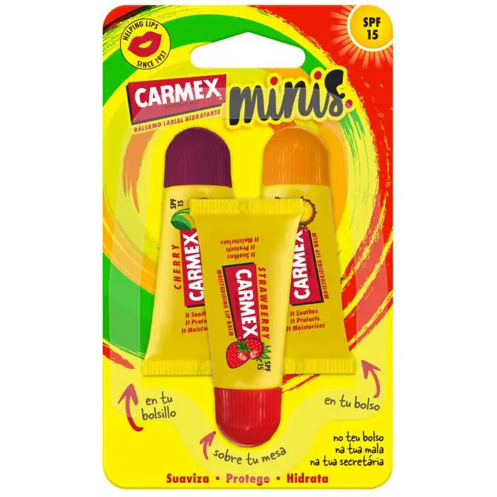 Pack Mini Bálsamo Labiales - Carmex - Comparador de precios