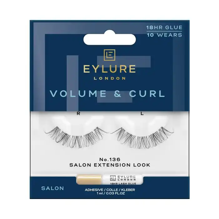 Pestañas Postizas Volume - Curl Nº136 1 ml - Eylure - Comparador de precios