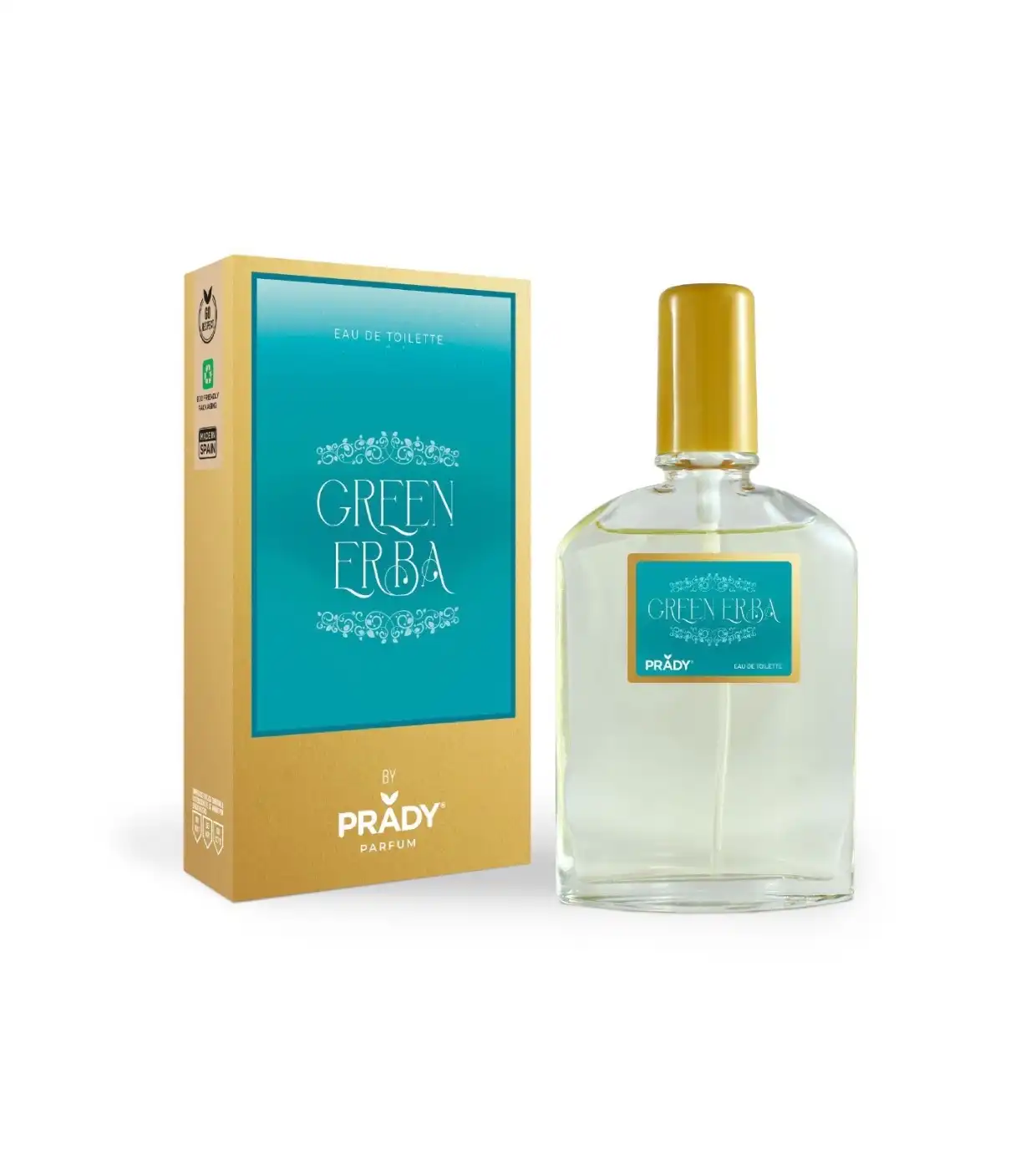 Prady - Eau de toilette unisex 85ml - Green Erba - PRADY - Comparador de precios