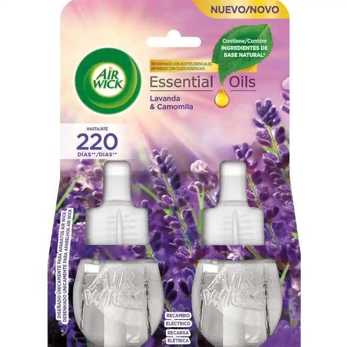 Recambio Ambientador Eléctrico Lavanda Duplo - Air wick - Comparador de precios