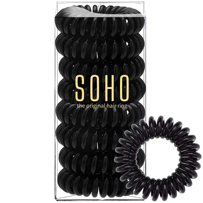 SOHO - Lazos Para El Cabello En Espiral Gomas para cabello 8 pieces unisex - Soho - Comparador de precios