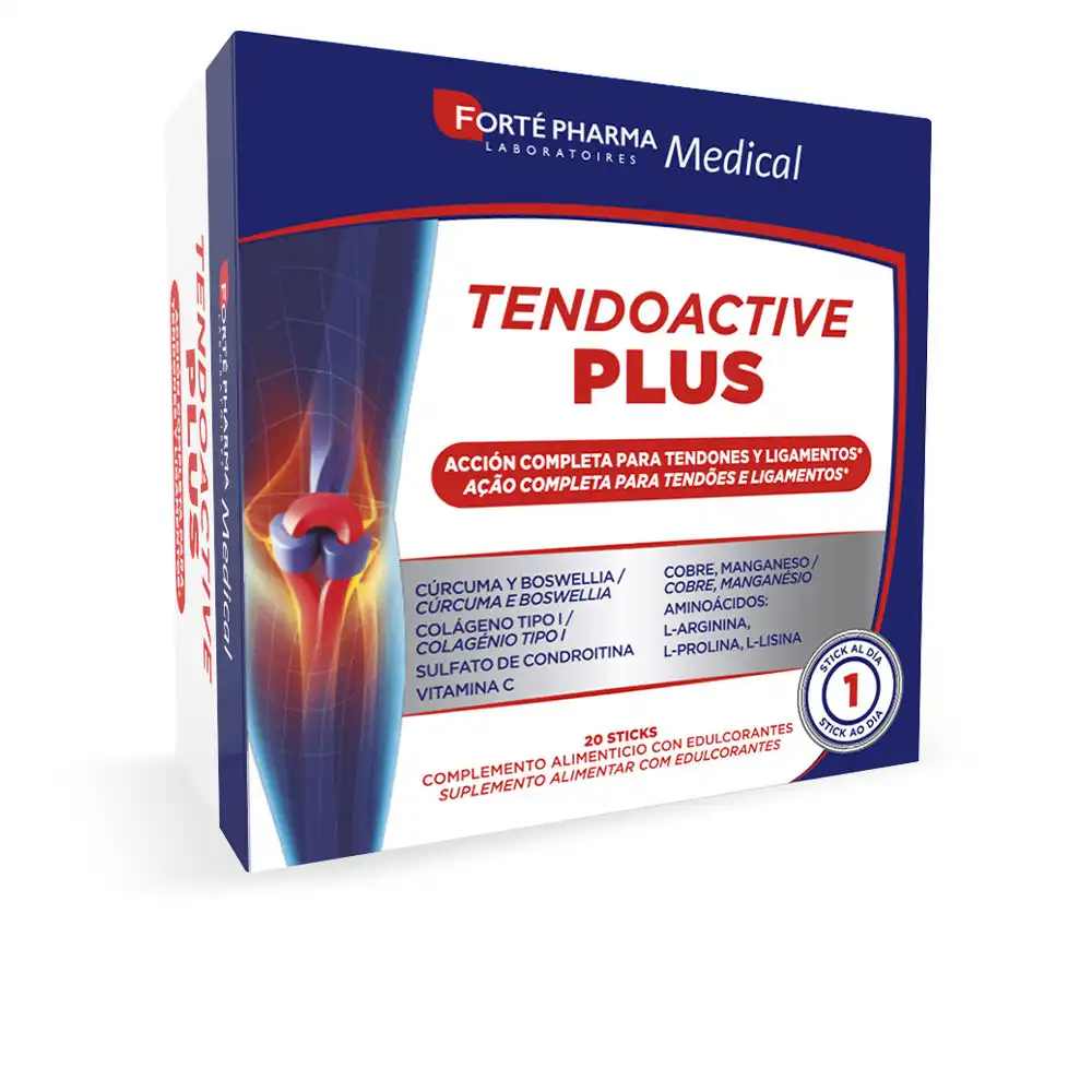 Tendoactive Plus acción completa para tendones y ligamentos 20 sticks - Forté Pharma - Comparador de precios