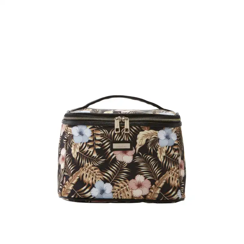 Tropical Large Beauty Box Black Flowers - Jjdk - Comparador de precios