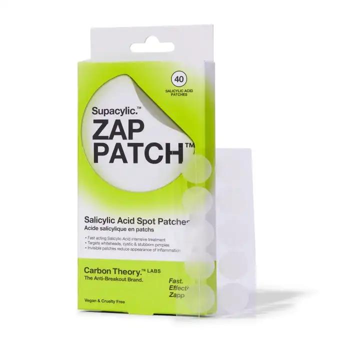 Zap Patch Parches con Ácido Salicílico - Carbon Theory - Comparador de precios
