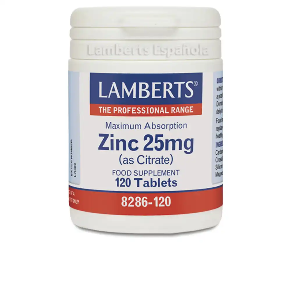 Zinc 25 mg 120 cápsulas - Lamberts - Comparador de precios