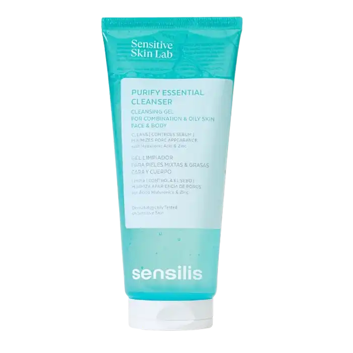 ¡17% DTO! Purify Essential Cleanser Gel Limpiador Pieles Mixtas y Grasas 200 ml - Sensilis - Comparador de precios