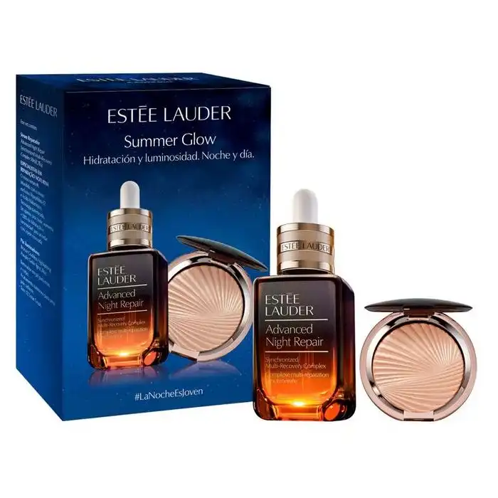 ¡40% DTO! Estuche Summer Glow Advanced Night Repair Serum + Bronze Goddess - Estée Lauder - Comparador de precios